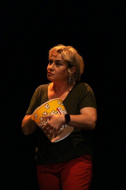 Pastora Ortiz en escena