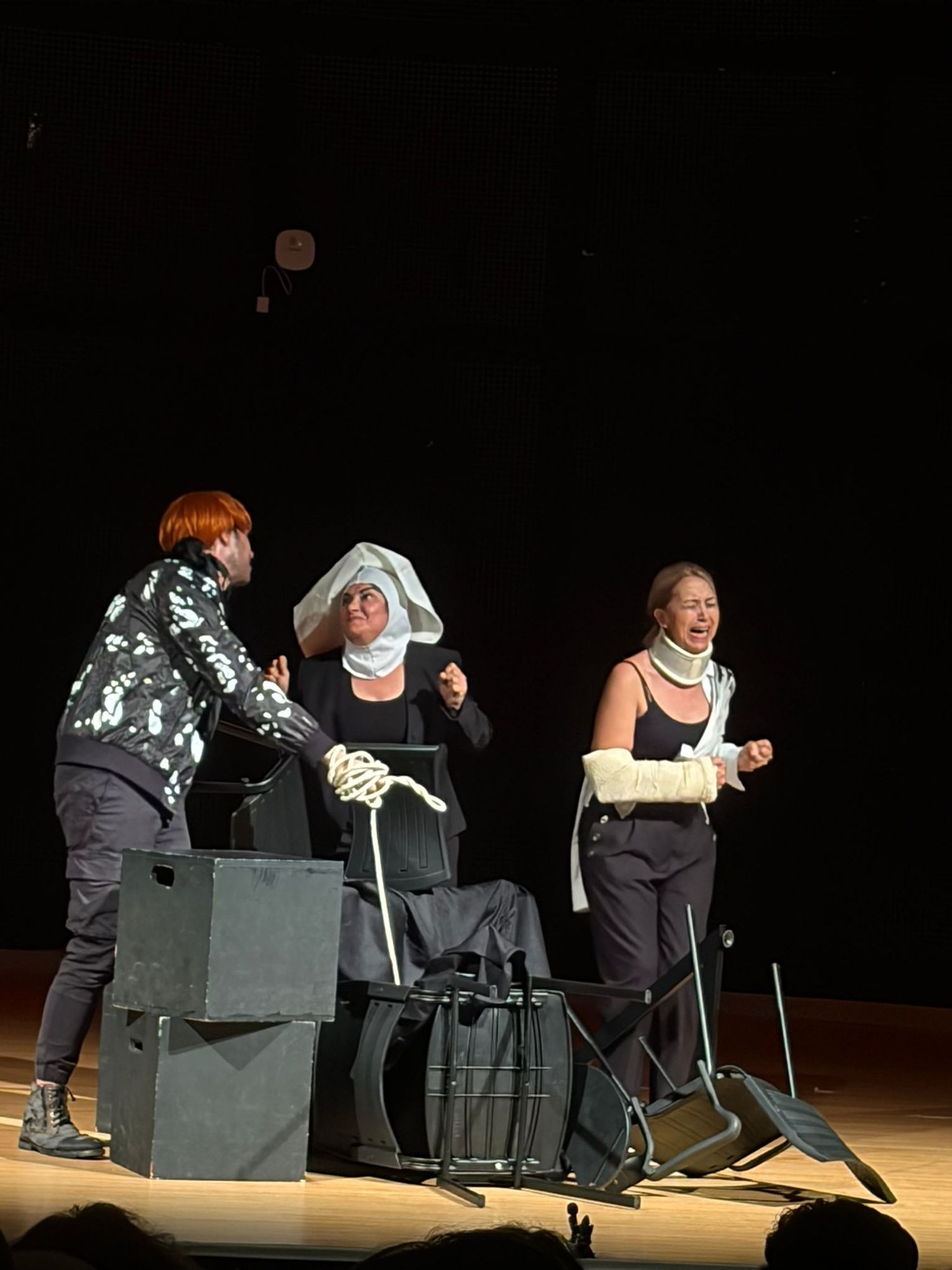 Pastora Ortiz en escena
